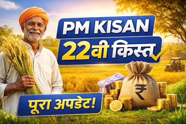 PM Kisan 22वीं किस्त 2026 Date: ऐसे देखें अपना Status Full Guide