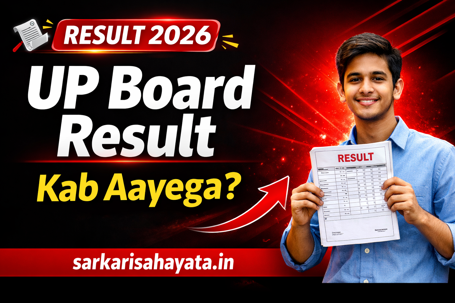 UP Board Result 2026 Date Check Online
