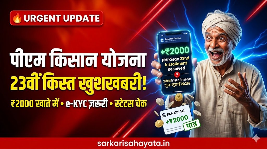 PM Kisan 23rd Installment Date 2026: Good News & Important Status Check