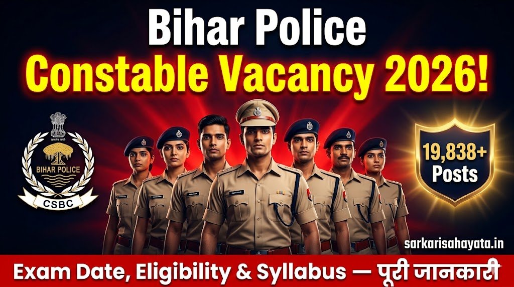 Bihar Police Constable Vacancy 2026: Latest Update — नई भर्ती कब आएगी, Exam Date और पूरी जानकारी