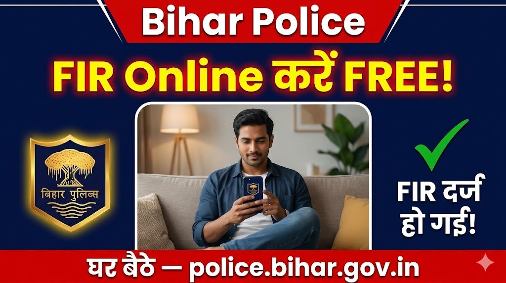 Bihar Police Online FIR 2026
